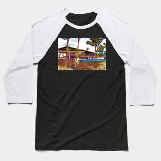 Tropical Modern Home Baseball T-Shirt